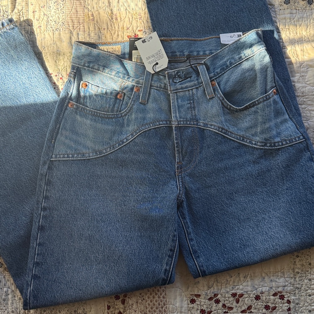 Levi's Premium Light Blue Denim Jeans